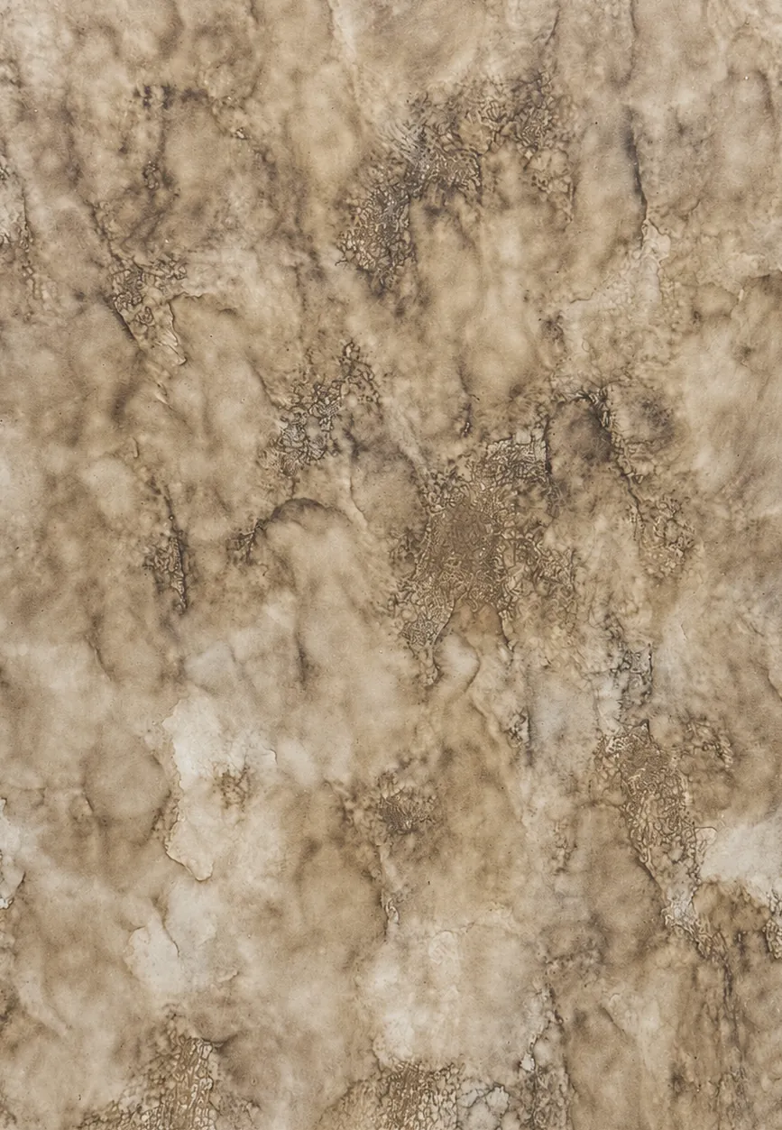 Campione della finitura Effetto Marmo Chiaro su ottone, a risoluzione piena