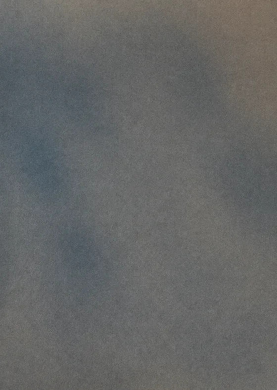 Campione della finitura Cloudy Bronzed Blue su ottone
